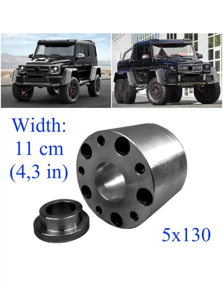  - Mercedes Benz - Dystanse kół 5x130 110x160mm do Mercedes-Benz W463 G-Class 4x4 6x6 - 1 - Zwiększ stabilność i postawę dzięki 