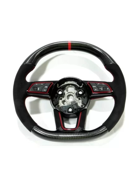  - Steering Wheels - 奥迪 RS4 RS5 RS3 S3 S4 S5 A5 A4 碳阿尔坎塔拉方向盘 - 1 - 从 Tuneverse 购买奥迪 RS4 RS5 RS3 S3 S4 S5 A5 A4 方向盘 Carbon Alcant