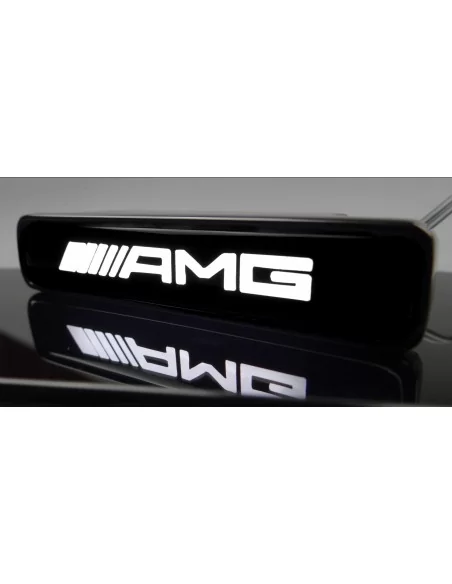  - logo & Emblems - AMG Style WHITE Frontgrill Badge Led Beleuchtetes Logo für Mercedes-Benz Fahrzeuge - 2 - Kaufen Sie den AMG 