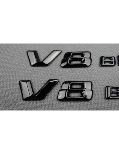  - Logos & Emblems - Mercedes-Benz V8 Biturbo Logos Badges - 8 - Buy the striking Mercedes-Benz V8 Biturbo Logos Badges at Tunev