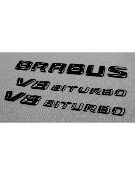  - logo & Emblems - Mercedes-Benz V8 Biturbo Logos Abzeichen - 11 - Kaufen Sie die auffälligen Mercedes-Benz V8 Biturbo Logos Ba