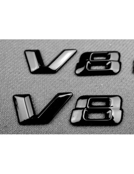  - logo & Emblems - Mercedes-Benz V8 Biturbo Logos Abzeichen - 12 - Kaufen Sie die auffälligen Mercedes-Benz V8 Biturbo Logos Ba