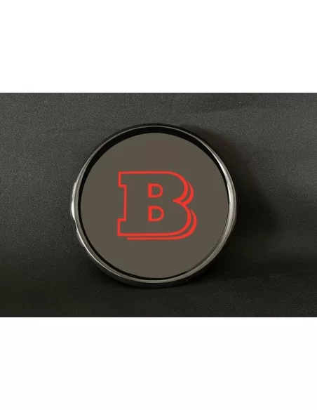  - logo & Emblems - Brabus Kühlergrill-Plakette aus Kunststoff für Mercedes-Benz G-Kombi C-Klasse W463a W464 - 3 - Kaufen Sie da