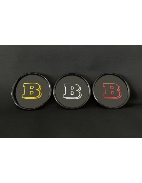  - logo & Emblems - Brabus Kühlergrill-Plakette aus Kunststoff für Mercedes-Benz G-Kombi C-Klasse W463a W464 - 5 - Kaufen Sie da