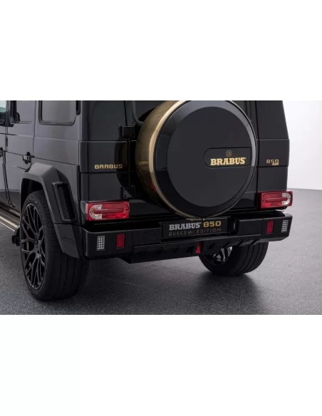  - Logos & Emblems - Mercedes-Benz W463 G-Class Rear Spare Tire Cover Golden 24 Carat Emblem - 2 - Buy the luxurious Mercedes-Be