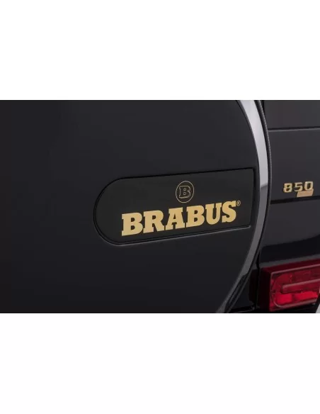  - Logos & Emblems - Mercedes-Benz W463 G-Class Rear Spare Tire Cover Golden 24 Carat Emblem - 3 - Buy the luxurious Mercedes-Be