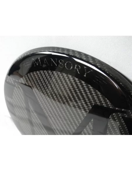  - logo & Emblems - Mercedes-Benz Kühlergrill Carbon Cap Badge - 9 - Kaufen Sie den eleganten Mercedes-Benz Frontgrill Carbon Ca