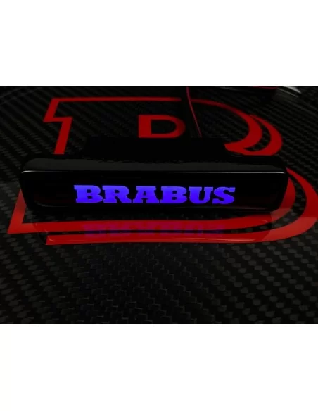  - logo & Emblems - Brabus LED Kühlergrill rote Plakette Emblem Logo für Mercedes-Benz W463A W464 G-Klasse - 3 - Kaufen Sie den 