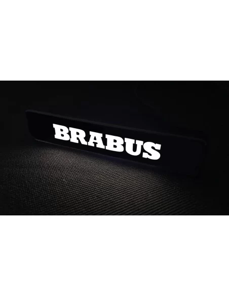  - logo & Emblems - Kratka LED Brabus z czerwonym emblematem logo dla Mercedes-Benz W463A W464 G-Class - 6 - Kup czerwoną maskow