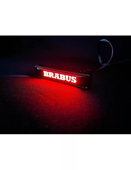  - logo & Emblems - Brabus LED Kühlergrill rote Plakette Emblem Logo für Mercedes-Benz W463A W464 G-Klasse - 8 - Kaufen Sie den 