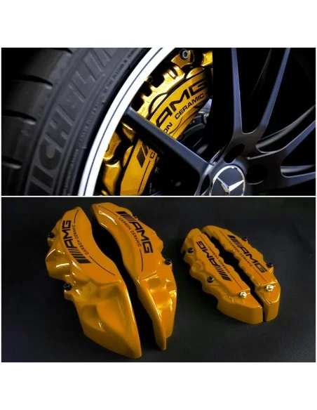  - Mercedes-Benz - Mercedes-Benz Golden Carbon Ceramic Caliper Covers - 1 - Buy Mercedes-Benz Golden Carbon Ceramic Caliper Cove