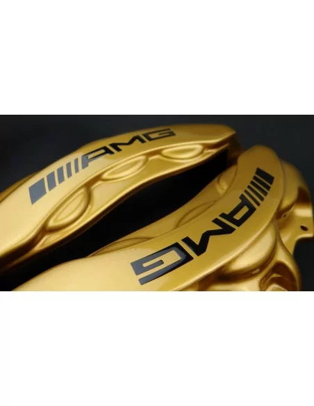  - Mercedes-Benz - Mercedes AMG caliper covers carbon yellow - 5 - Buy Mercedes AMG Caliper Covers Carbon Yellow at Tuneverse! ✈