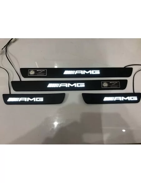  - Logos & Emblems - 梅赛德斯-奔驰 LED 发光门踏板套装 - 4 - 为您的梅赛德斯-奔驰升级这款时尚的 LED 照明门踏板套件，将优雅与功能性完美结合！✔️❇️