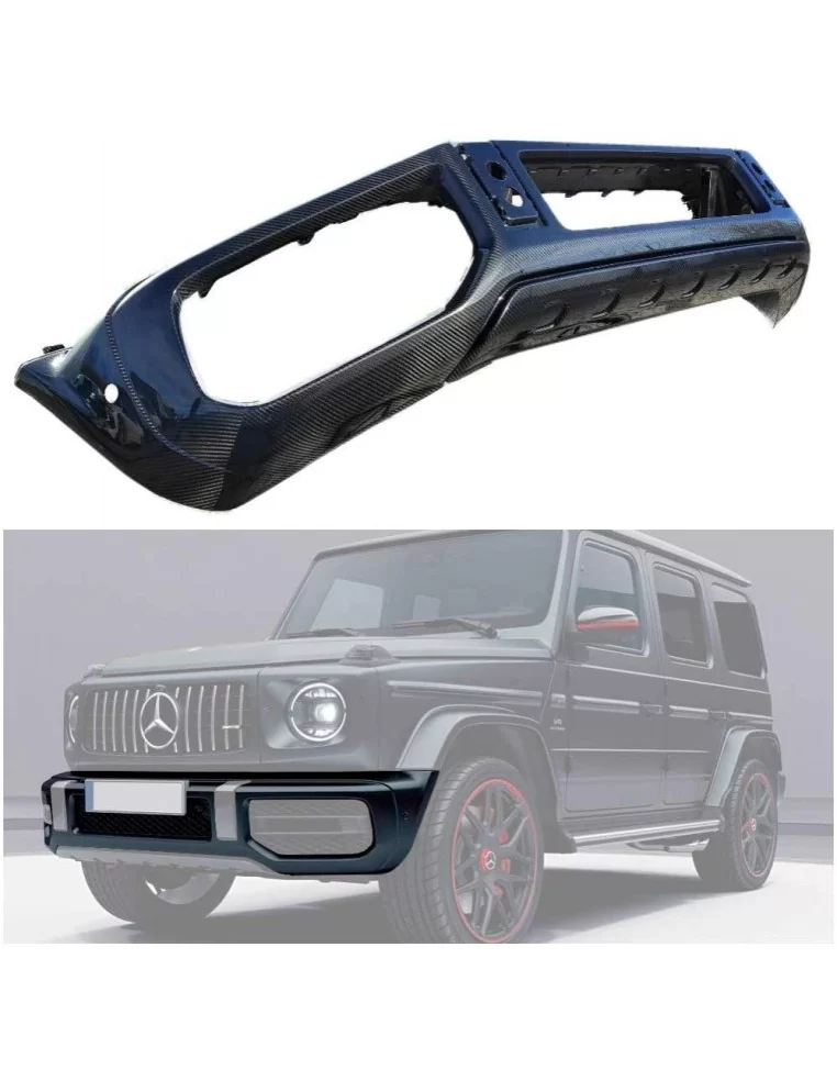  - Mercedes-Benz - Carbon fiber front AMG bumper for Mercedes-Benz G-Class W463A - 1 - Upgrade your Mercedes-Benz G-Class W463A 