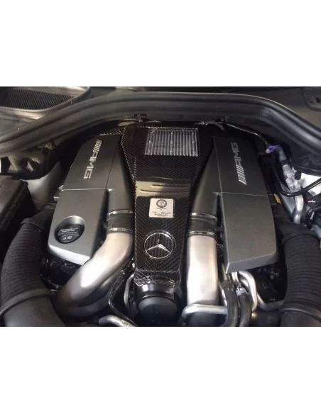  - Mercedes-Benz - Carbon fiber AMG engine cover with badges for Mercedes-Benz G-Wagon W463 G63 - 3 - Enhance your Mercedes-Benz