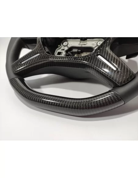  - Steering Wheels - Mercedes-Benz ML W166 GL GLS GLE W292 G W463 W212 E Steering Wheel Carbon Leather - 5 - Upgrade your Merced