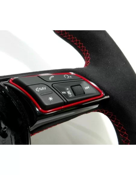  - Steering Wheels - 奥迪 RS4 RS5 RS3 S3 S4 S5 A5 A4 碳阿尔坎塔拉方向盘 - 7 - 从 Tuneverse 购买奥迪 RS4 RS5 RS3 S3 S4 S5 A5 A4 方向盘 Carbon Alcant