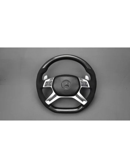  - Steering Wheels - Mercedes-Benz ML W166 GL GLS GLE G W463 W212 E Кермо з карбонової алькантари - 1 - Купуйте кермо Mercedes-B