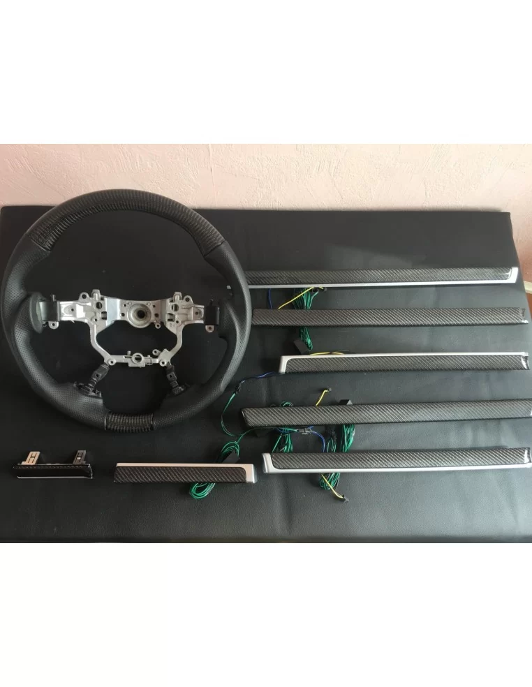  - Steering Wheels - Toyota Land Cruiser Steering Wheel + Interior Carbon Parts - 1 - Buy Toyota Land Cruiser Steering Wheel + I