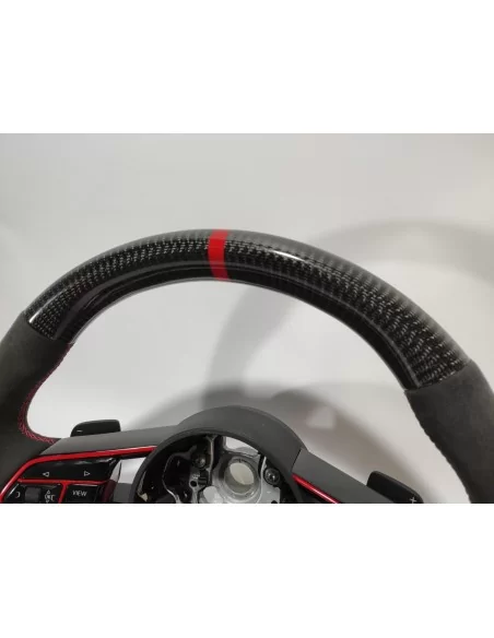  - Steering Wheels - Audi TT RS R8 Steering Wheel Carbon Alcantara - 6 - Buy Audi TT RS R8 Steering Wheel Carbon Alcantara from 