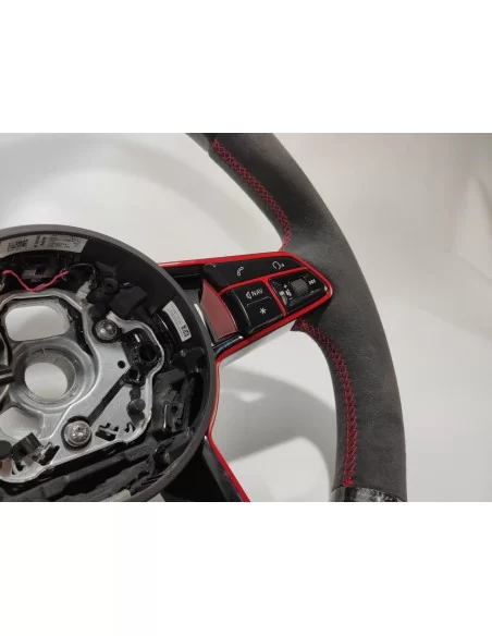  - Steering Wheels - Кермо Audi TT RS R8 Carbon Alcantara - 7 - Купуйте карбонову алькантару на кермо Audi TT RS R8 від Tunevers