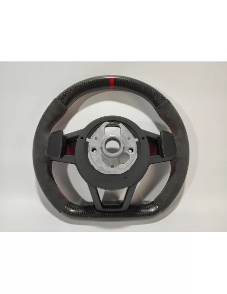  - Steering Wheels - Кермо Audi TT RS R8 Carbon Alcantara - 8 - Купуйте карбонову алькантару на кермо Audi TT RS R8 від Tunevers