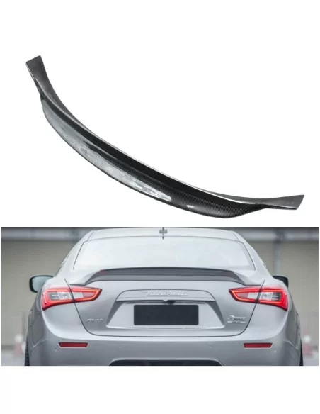  - Maserati - Maserati Ghibli Trunk Carbon Spoiler - 2 - Elevate your Maserati Ghibli's style with this trunk carbon spoiler, de