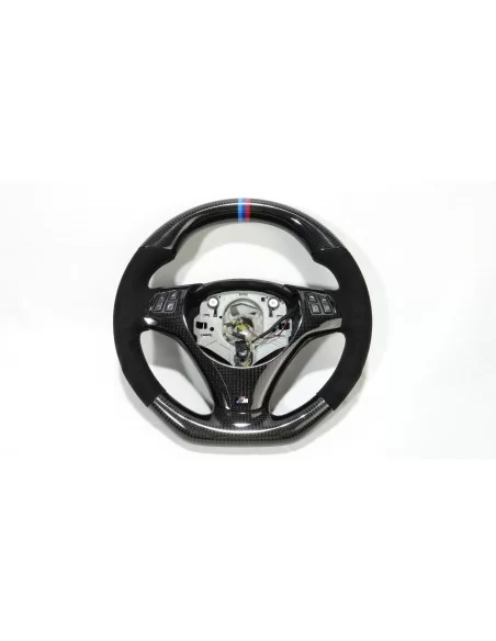  - Steering Wheels - Кермо BMW E90 E92 E93 E87 E82 E88 E81 M1 M3 Карбон Алькантара - 1 - Tuneverse™ пропонує кермо BMW E90 E92 E