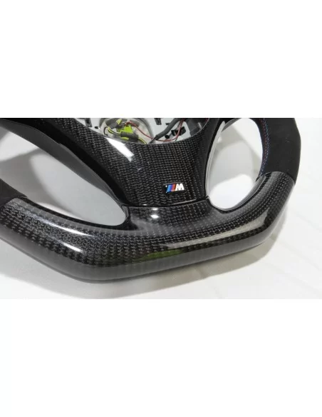  - Steering Wheels - Кермо BMW E90 E92 E93 E87 E82 E88 E81 M1 M3 Карбон Алькантара - 4 - Tuneverse™ пропонує кермо BMW E90 E92 E