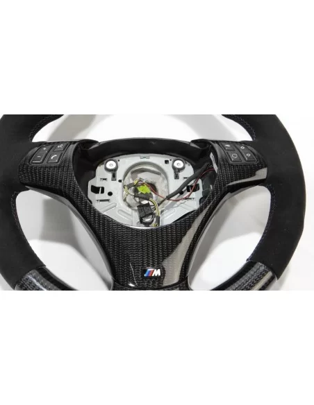  - Steering Wheels - Кермо BMW E90 E92 E93 E87 E82 E88 E81 M1 M3 Карбон Алькантара - 6 - Tuneverse™ пропонує кермо BMW E90 E92 E