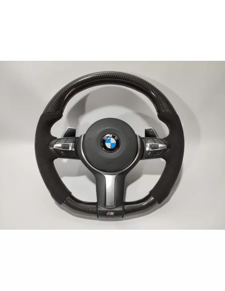  - Steering Wheels - 宝马 F30 F15 F16 碳阿尔坎塔拉方向盘 - 1 - 从 Tuneverse 购买宝马 F30 F15 F16 碳阿尔坎塔拉方向盘！今天就为您的宝马体验更强的抓地力和时尚感！❗️⚡️