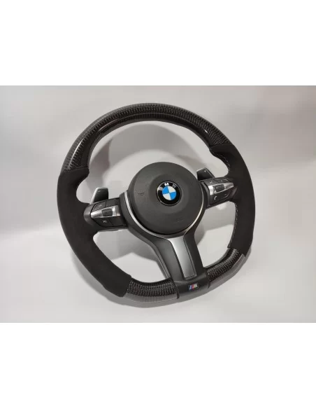  - Steering Wheels - 宝马 F30 F15 F16 碳阿尔坎塔拉方向盘 - 2 - 从 Tuneverse 购买宝马 F30 F15 F16 碳阿尔坎塔拉方向盘！今天就为您的宝马体验更强的抓地力和时尚感！❗️⚡️