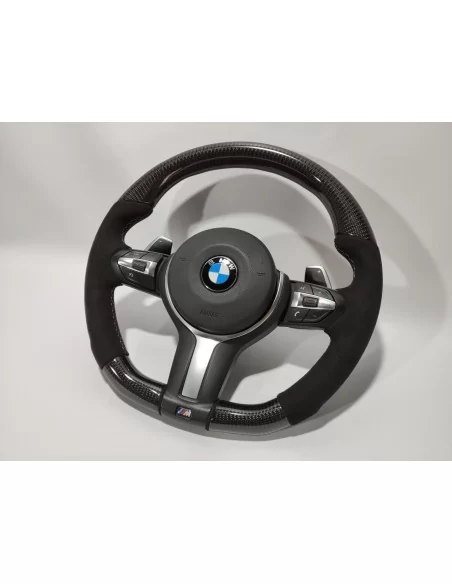  - Steering Wheels - 宝马 F30 F15 F16 碳阿尔坎塔拉方向盘 - 3 - 从 Tuneverse 购买宝马 F30 F15 F16 碳阿尔坎塔拉方向盘！今天就为您的宝马体验更强的抓地力和时尚感！❗️⚡️