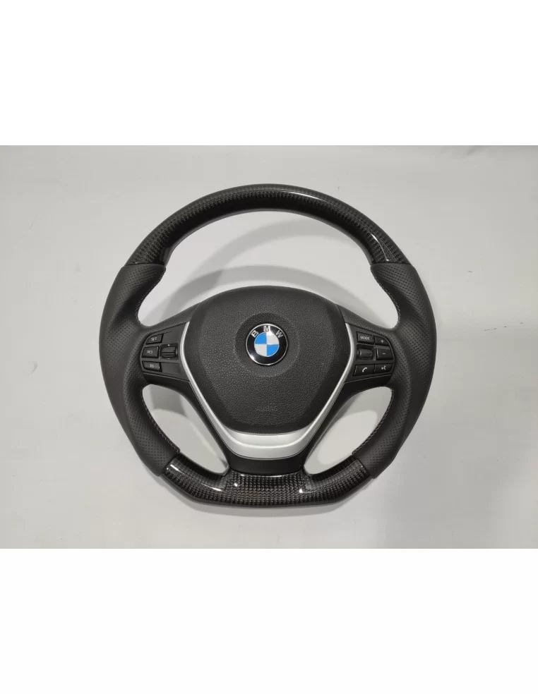  - Volante - BMW F20 F30 F34 F36 3-Series Volante de cuero de carbono - 1 - Actualice su BMW F20 F30 F34 F36 Serie 3 con un vola