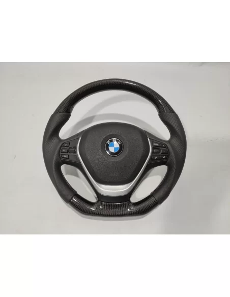  - Volante - BMW F20 F30 F34 F36 3-Series Volante de cuero de carbono - 1 - Actualice su BMW F20 F30 F34 F36 Serie 3 con un vola