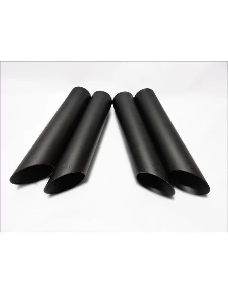  - Mercedes-Benz - Brabus exhaust pipes stainless steel tips BLACK for Mercedes-Benz W463 G-Class - 5 - Upgrade your Mercedes-Be