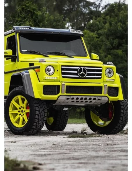  - Mercedes-Benz - 用于梅赛德斯-奔驰 W463 G 系列 4x4 6x6 的玻璃纤维前 AMG Brabus 车顶扰流板 - 8 - 玻璃纤维 Brabus 前 AMG 车顶扰流板可提升您的奔驰 W463 车型的档次。完美适用于 4x4