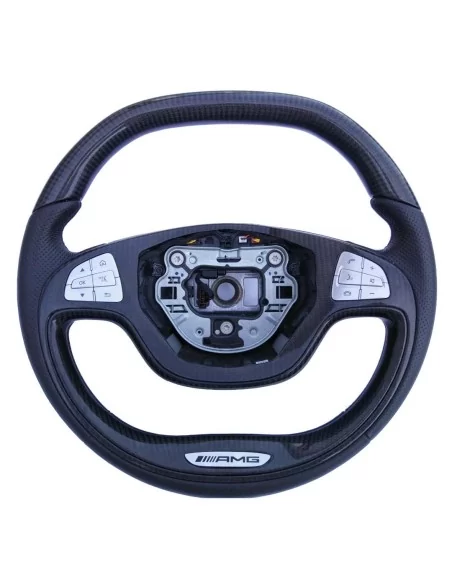  - Steering Wheels - 用于梅赛德斯-奔驰 S 级轿车 W222 的碳纤维 AMG 方向盘 - 1 - 使用碳纤维 AMG 方向盘升级您的梅赛德斯-奔驰 S 级 W222，让您的每一次驾驶都更具风格和性能！✉️✏️