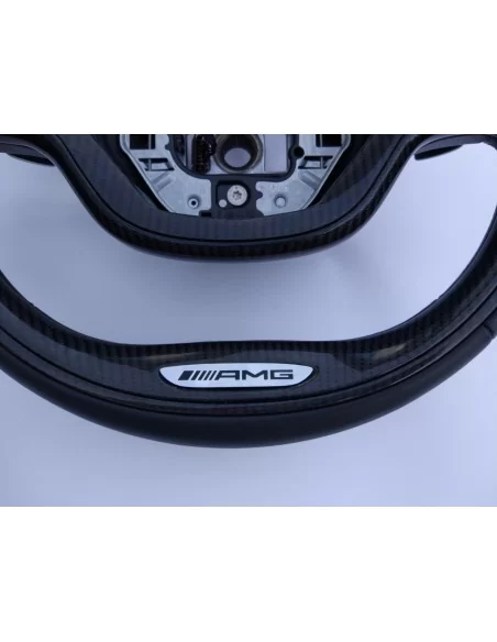  - Steering Wheels - 用于梅赛德斯-奔驰 S 级轿车 W222 的碳纤维 AMG 方向盘 - 3 - 使用碳纤维 AMG 方向盘升级您的梅赛德斯-奔驰 S 级 W222，让您的每一次驾驶都更具风格和性能！✉️✏️