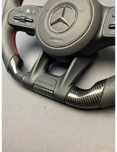  - Steering Wheels - 碳纤维 AMG 方向盘，适用于梅赛德斯-奔驰 G 型旅行车 W463A W213 W177 C217 W222 V167 - 5 - 为您的梅赛德斯-奔驰G-Wagon W463A配备碳纤维AMG方向盘，让您在每次