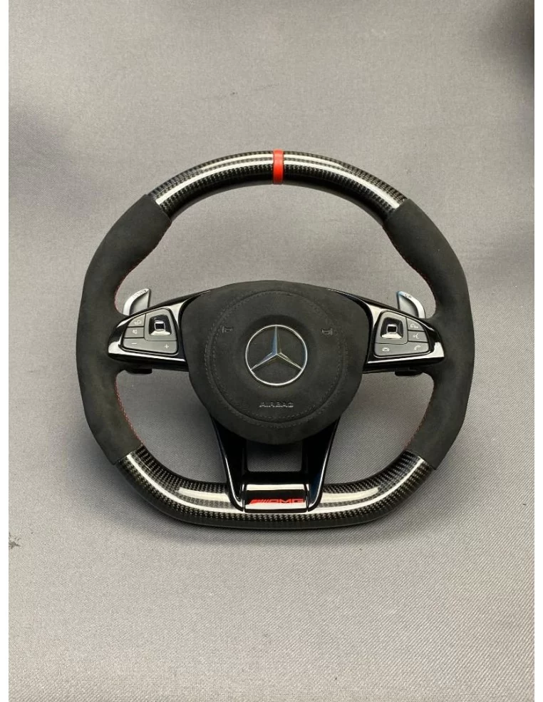  - Lenkräder - AMG Carbon-Lenkrad für Mercedes-Benz E-Klasse C-Klasse W205 W213 - 1 - Rüsten Sie Ihre Mercedes-Benz E-Klasse ode