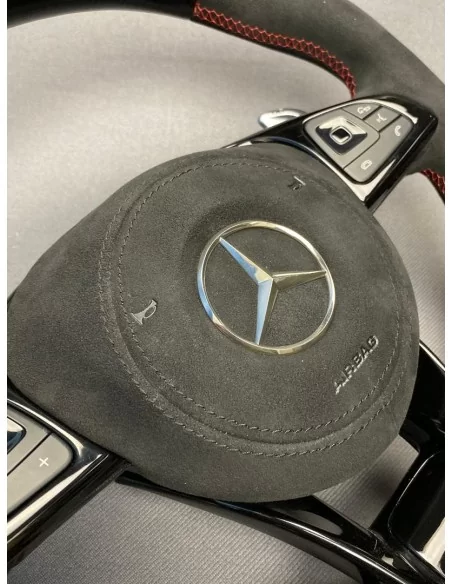  - Steering Wheels - 用于梅赛德斯-奔驰 E 级 C 级 W205 W213 的碳纤维 AMG 方向盘 - 6 - 为您的梅赛德斯-奔驰 E 级或 C 级 W205 W213 升级碳纤维 AMG 方向盘，带来动感优雅的驾驶体验！✉️✏️