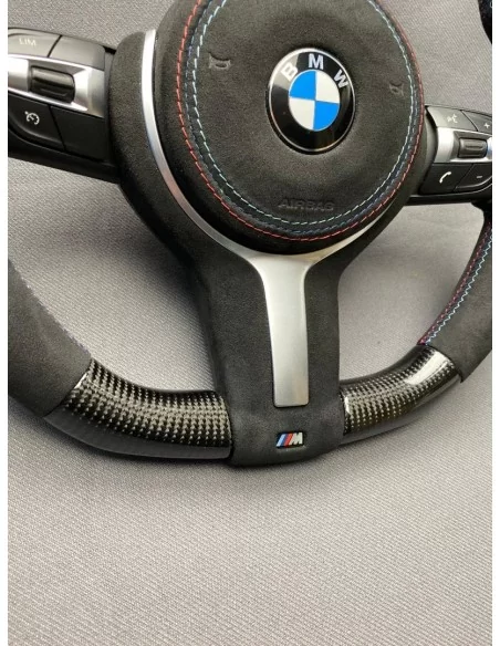  - Steering Wheels - 宝马 F30 F15 F16 F31 碳阿尔坎塔拉方向盘 - 9 - 使用 F30 F15 F16 F31 碳阿尔坎塔拉方向盘升级您的宝马汽车！体验无与伦比的品质和舒适驾驶！✅♨️