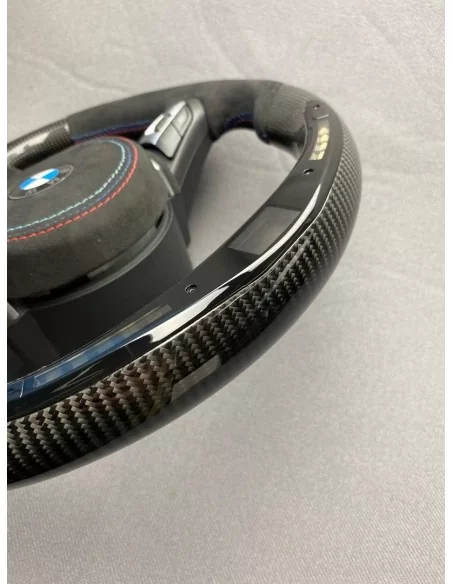  - Steering Wheels - BMW F30 F15 F16 F31 Steering Wheel Carbon Alcantara - 10 - Upgrade your BMW with F30 F15 F16 F31 Steering W