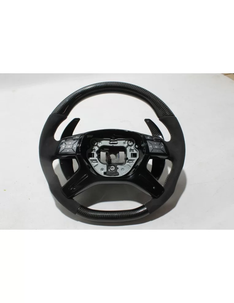  - Steering Wheels - 用于梅赛德斯-奔驰 G-Wagon ML GL W166 X166 W463 的碳纤维 AMG 包方向盘 - 1 - 在 Tuneverse 购买适用于梅赛德斯-奔驰 G-Wagon ML GL W166 X166