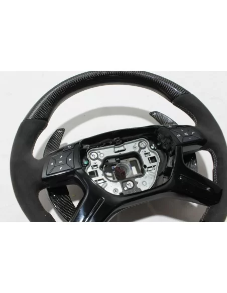  - Steering Wheels - Kierownica AMG z włókna węglowego dla Mercedes-Benz G-Wagon ML GL W166 X166 W463 - 4 - Kup kierownicę z włó