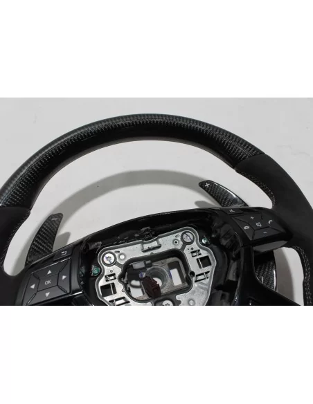  - Steering Wheels - Carbon fiber AMG pack Steering Wheel for Mercedes-Benz G-Wagon ML GL W166 X166 W463 - 6 - Buy Carbon Fiber 