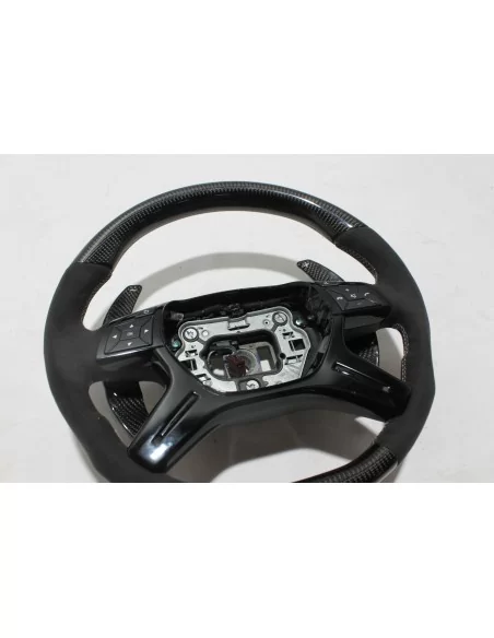  - Steering Wheels - Carbon fiber AMG pack Steering Wheel for Mercedes-Benz G-Wagon ML GL W166 X166 W463 - 7 - Buy Carbon Fiber 