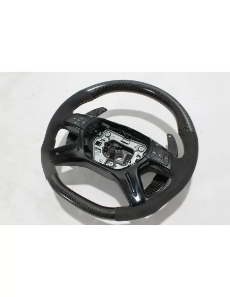  - Steering Wheels - Carbon fiber AMG pack Steering Wheel for Mercedes-Benz G-Wagon ML GL W166 X166 W463 - 9 - Buy Carbon Fiber 