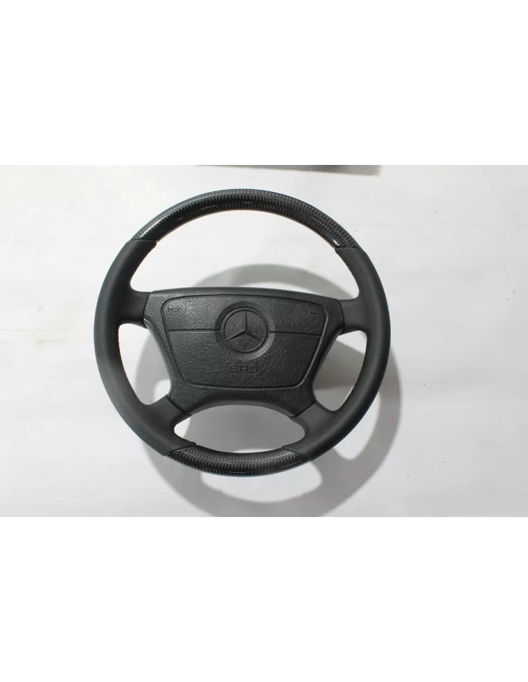  - Steering Wheels - 用于梅赛德斯-奔驰 W124 E 级轿车的碳纤维方向盘 - 1 - 为您的梅赛德斯-奔驰 W124 E 级轿车换上时尚的碳纤维方向盘，提升性能和豪华感！✉️✏️